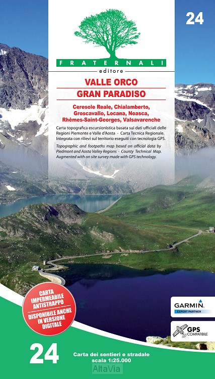 gran paradiso noasca 1/25 000