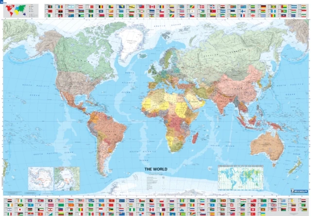 World pol. plano gepl. 701 MUURKAART