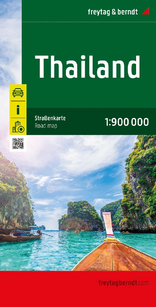 thailand 1/900 000 wegenkaart