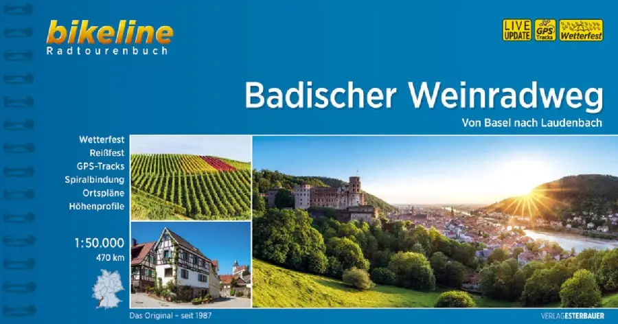 Badischer Weinradweg Von Basel nach LaudenbachBadischer Weinradweg Von Basel nach LaudenbachBadischer Weinradweg Von Basel nach Laudenbach