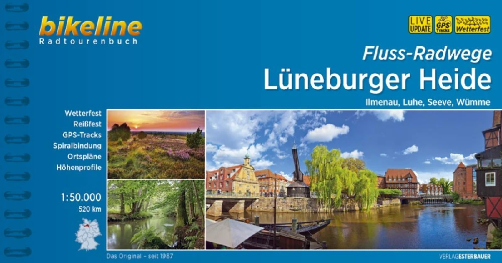 Lüneburger Heide Fluss-Radwege Ilmenau, Wümme, Seeve, LuheLüneburger Heide Fluss-Radwege Ilmenau, Wümme, Seeve, LuheLüneburger Heide Fluss-Radwege Ilmenau, Wümme, Seeve, Luhe