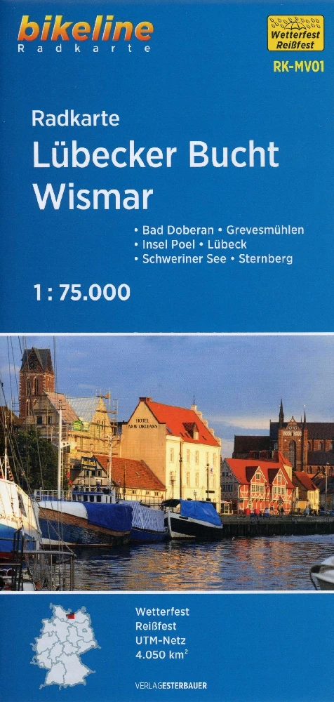 Lübecker Bucht / Wismar fietskaartLübecker Bucht - Wismar carte cyclisteLübecker Bucht - Wismar cycle map