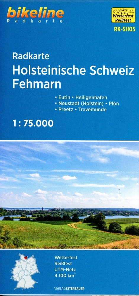 Holsteinische Schweiz / Fehmarn fietskaartHolsteinische Schweiz / Fehmann carte cyclisteHolsteinische Schweiz / Fehmann cycling map