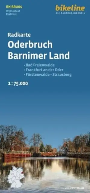 Oderbruch / Barnimer Land fietskaartOderbruch / Barnimer Land carte cyclisteOderbruch / Barnimer Land cycle map