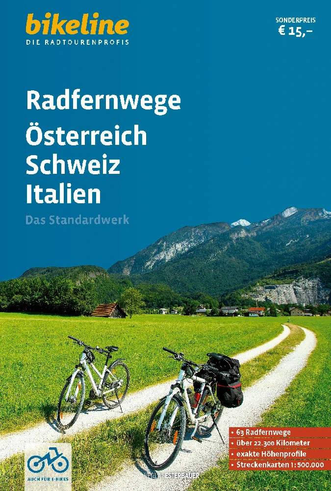 oostenrijk italie zwitserland fietsroute