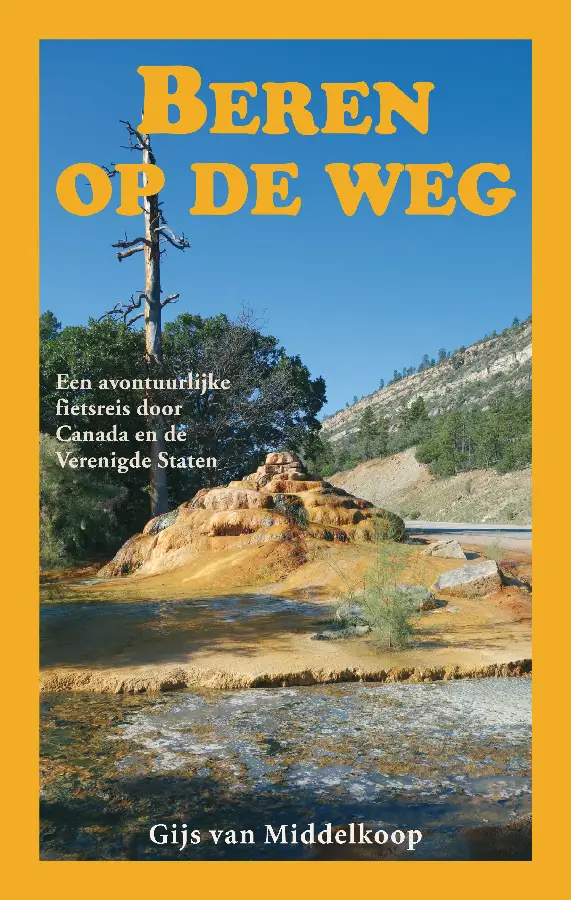 beren op de weg canada VS 2018 fietstoch