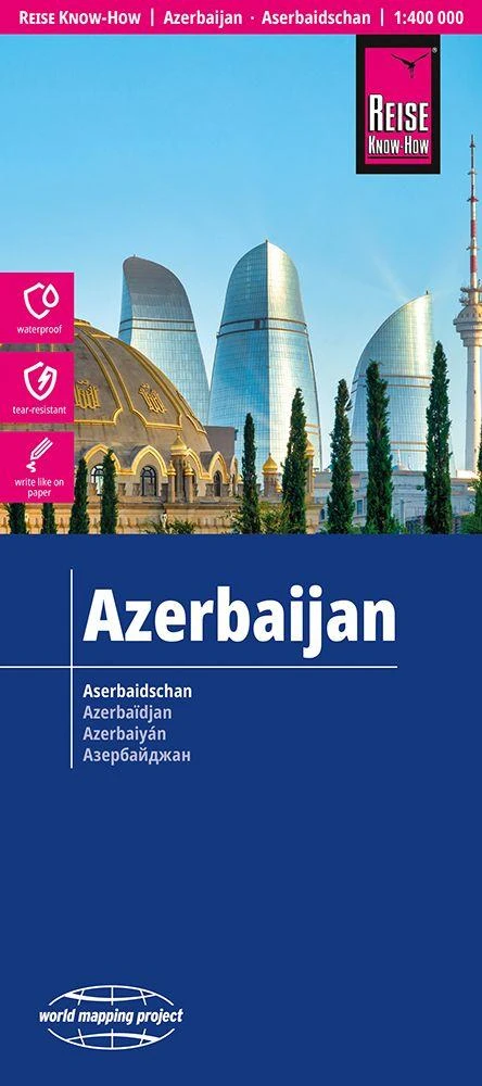 azerbeidjan 1/400 000 kaukasus